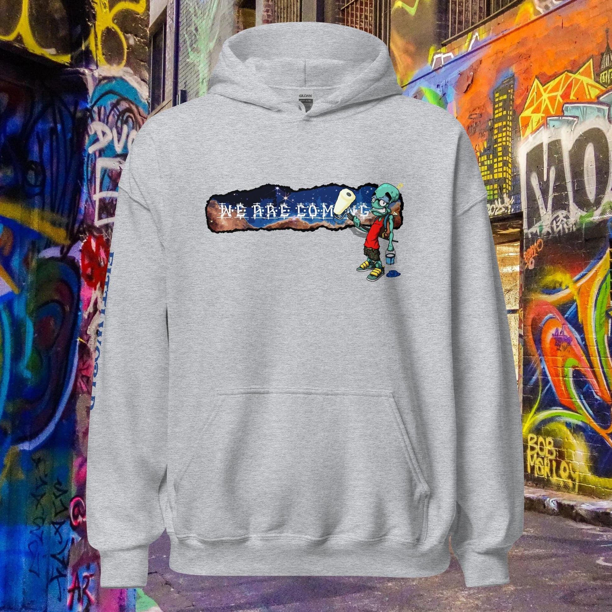 Fitti World Sport Grey / S The Aliens Man... Spacerift Edition Hoodie