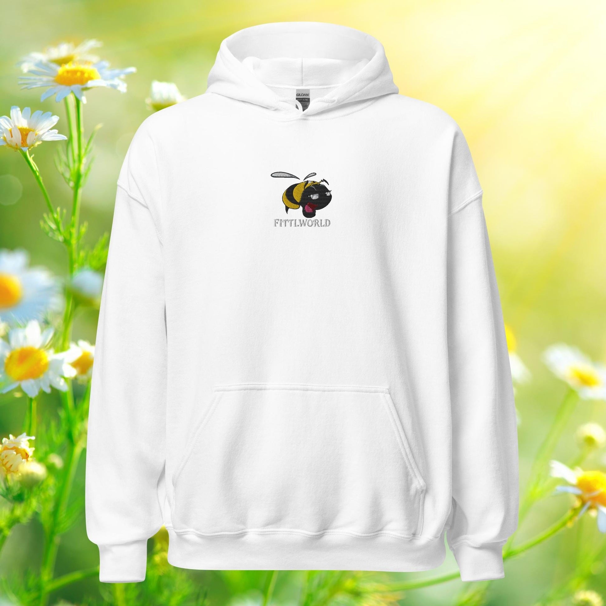 Bees, bees and more bees? Limited Embroidered Hoodie - Fitti World