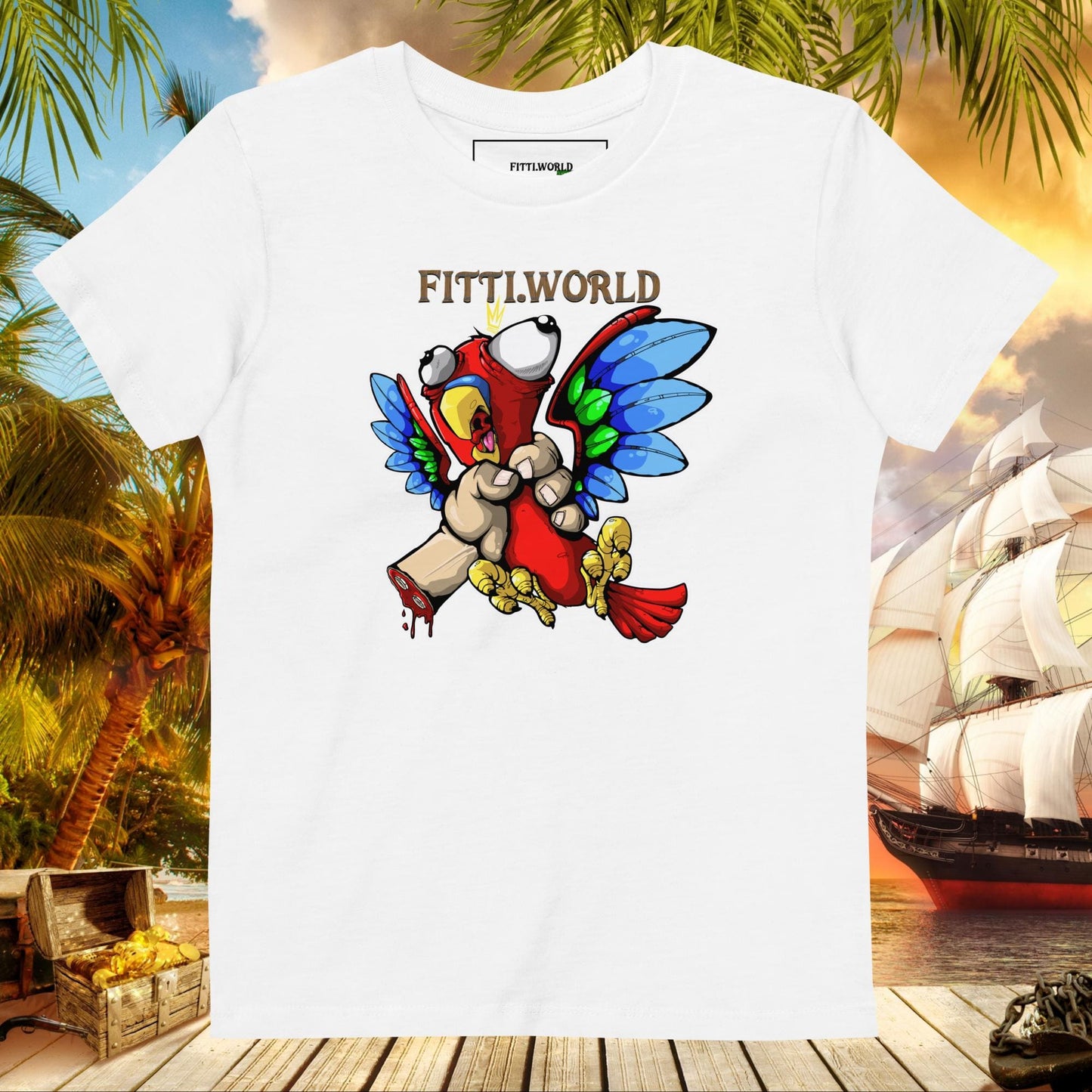 Squawkin Strangler Nippers T-shirt - Fitti World