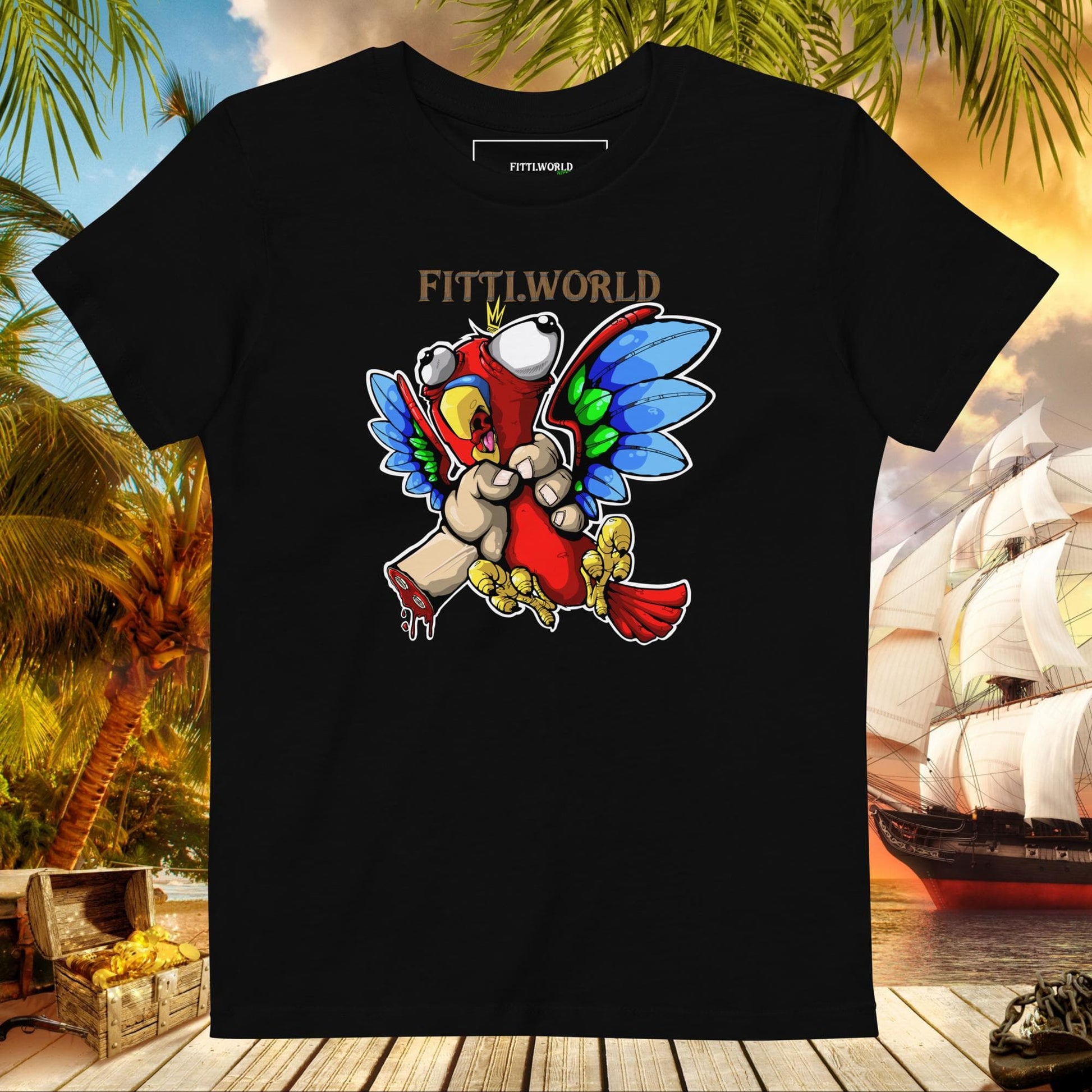 Squawkin Strangler Nippers T-shirt - Fitti World